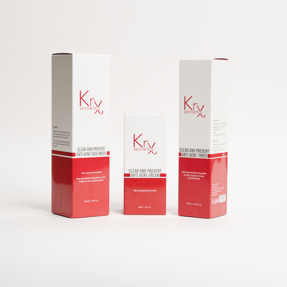 Krx Clear & Prevent Anti Acne Bundle